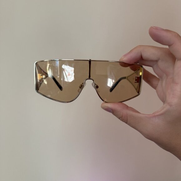 DOLCE & GABBANA DG2305 13655A Light Gold Men's 70 mm Sunglasses - Picture 3 of 6